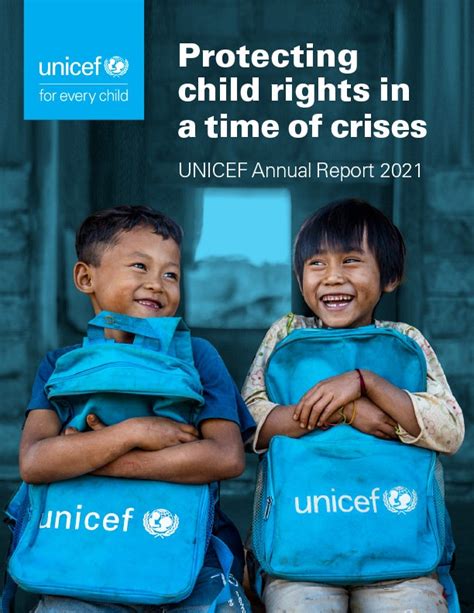 UNICEF Annual Report .